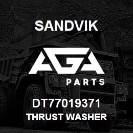 DT77019371 Sandvik THRUST WASHER | AGA Parts