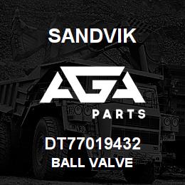 DT77019432 Sandvik BALL VALVE | AGA Parts