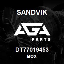 DT77019453 Sandvik BOX | AGA Parts
