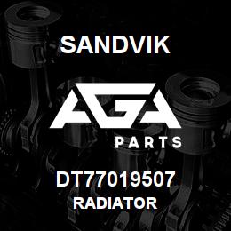 DT77019507 Sandvik RADIATOR | AGA Parts
