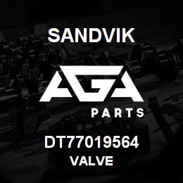 DT77019564 Sandvik VALVE | AGA Parts