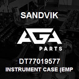 DT77019577 Sandvik INSTRUMENT CASE (EMPTY) | AGA Parts
