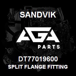 DT77019600 Sandvik SPLIT FLANGE FITTING | AGA Parts