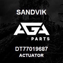 DT77019687 Sandvik ACTUATOR | AGA Parts