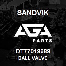 DT77019689 Sandvik BALL VALVE | AGA Parts
