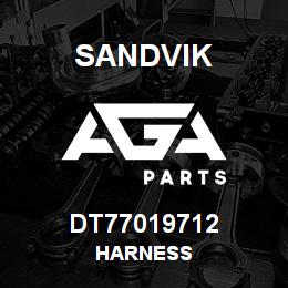 DT77019712 Sandvik HARNESS | AGA Parts