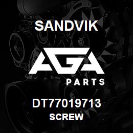 DT77019713 Sandvik SCREW | AGA Parts