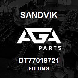 DT77019721 Sandvik FITTING | AGA Parts