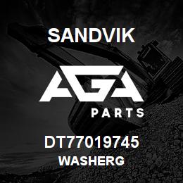 DT77019745 Sandvik WASHERG | AGA Parts