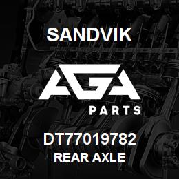 DT77019782 Sandvik REAR AXLE | AGA Parts