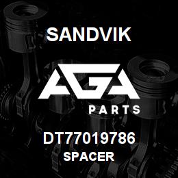 DT77019786 Sandvik SPACER | AGA Parts
