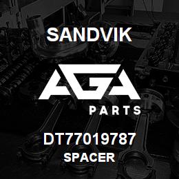 DT77019787 Sandvik SPACER | AGA Parts