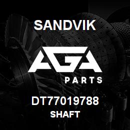 DT77019788 Sandvik SHAFT | AGA Parts