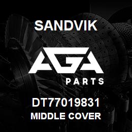 DT77019831 Sandvik MIDDLE COVER | AGA Parts