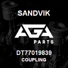 DT77019839 Sandvik COUPLING | AGA Parts