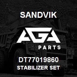 DT77019860 Sandvik STABILIZER SET | AGA Parts