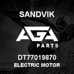 DT77019870 Sandvik ELECTRIC MOTOR | AGA Parts