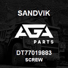 DT77019883 Sandvik SCREW | AGA Parts