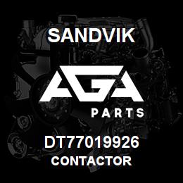 DT77019926 Sandvik CONTACTOR | AGA Parts