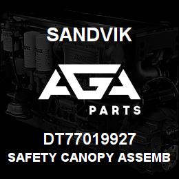 DT77019927 Sandvik SAFETY CANOPY ASSEMBLY | AGA Parts
