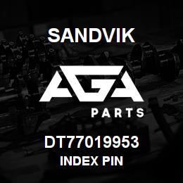 DT77019953 Sandvik INDEX PIN | AGA Parts