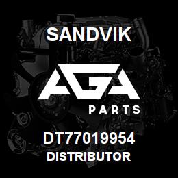 DT77019954 Sandvik DISTRIBUTOR | AGA Parts