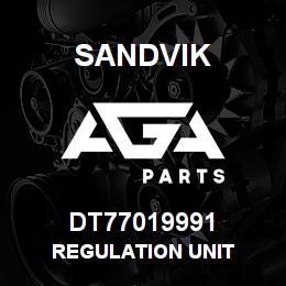 DT77019991 Sandvik REGULATION UNIT | AGA Parts