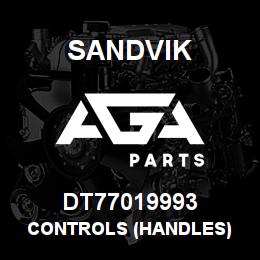 DT77019993 Sandvik CONTROLS (HANDLES) | AGA Parts