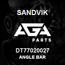 DT77020027 Sandvik ANGLE BAR | AGA Parts