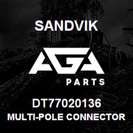 DT77020136 Sandvik MULTI-POLE CONNECTOR FRAME | AGA Parts