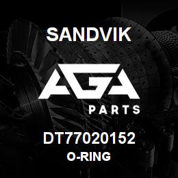DT77020152 Sandvik O-RING | AGA Parts