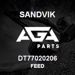 DT77020206 Sandvik FEED | AGA Parts