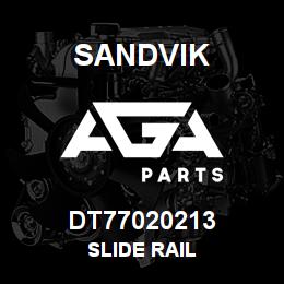 DT77020213 Sandvik SLIDE RAIL | AGA Parts