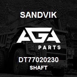 DT77020230 Sandvik SHAFT | AGA Parts