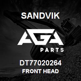 DT77020264 Sandvik FRONT HEAD | AGA Parts