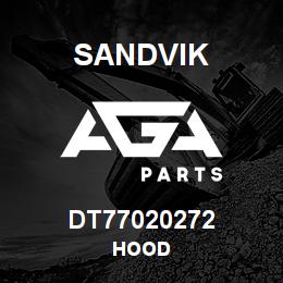 DT77020272 Sandvik HOOD | AGA Parts