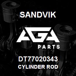 DT77020343 Sandvik CYLINDER ROD | AGA Parts