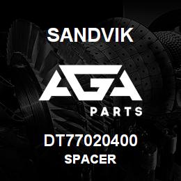 DT77020400 Sandvik SPACER | AGA Parts