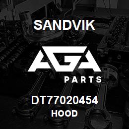 DT77020454 Sandvik HOOD | AGA Parts