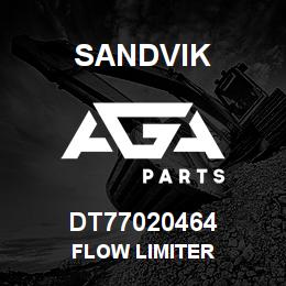 DT77020464 Sandvik FLOW LIMITER | AGA Parts