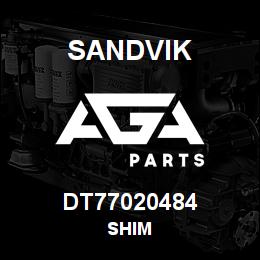 DT77020484 Sandvik SHIM | AGA Parts