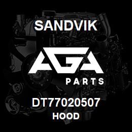 DT77020507 Sandvik HOOD | AGA Parts