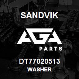 DT77020513 Sandvik WASHER | AGA Parts