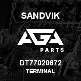 DT77020672 Sandvik TERMINAL | AGA Parts