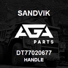 DT77020677 Sandvik HANDLE | AGA Parts
