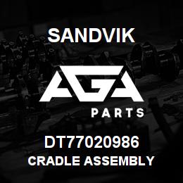 DT77020986 Sandvik CRADLE ASSEMBLY | AGA Parts