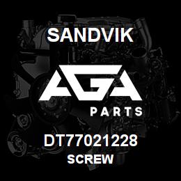 DT77021228 Sandvik SCREW | AGA Parts