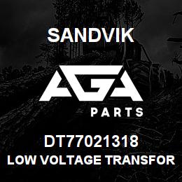 DT77021318 Sandvik LOW VOLTAGE TRANSFORMER | AGA Parts