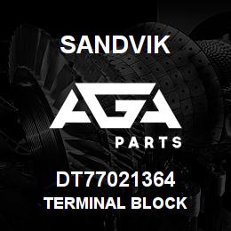 DT77021364 Sandvik TERMINAL BLOCK | AGA Parts