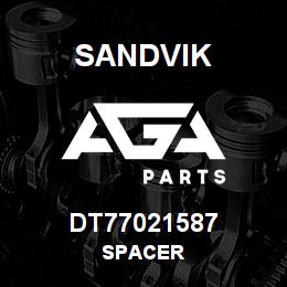 DT77021587 Sandvik SPACER | AGA Parts